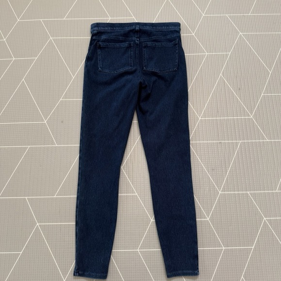 Spanx Pull On Skinny‎ Jeans Size Small Jeggings Dark Wash - Picture 2 of 9